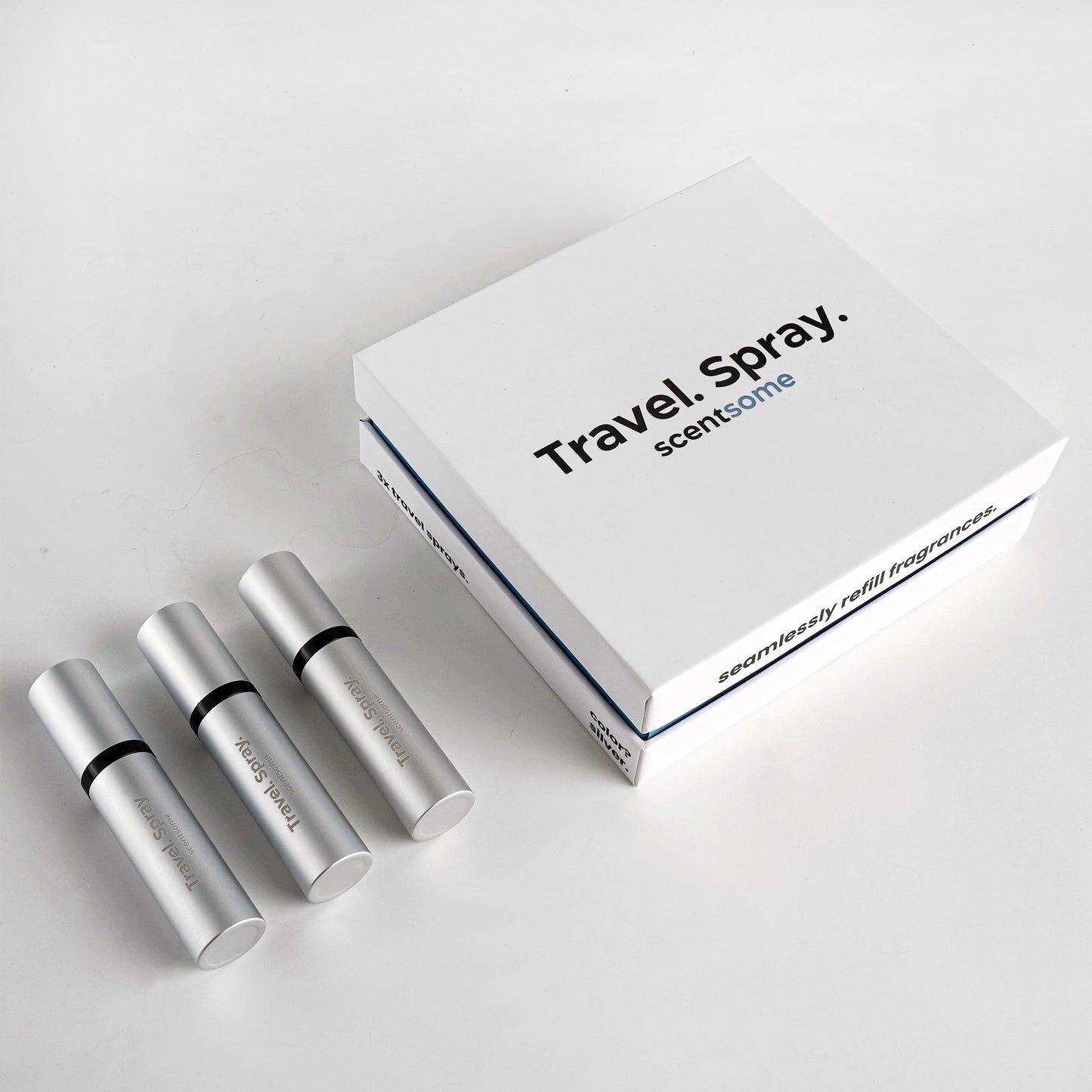 Travel Spray Silver